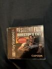 Resident Evil Director's Cut (Sony PlayStation 1, 1997) PS1 CIB Complete 2 Disc