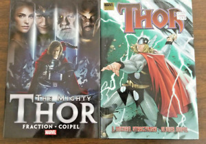 2 BOOKS!  Mighty Thor By J. Michael Straczynski / Coipel Vol 1 Hardcover