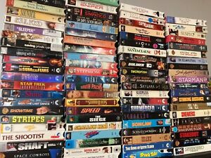 VHS Mystery Wheel! 3 Random Hollywood Movies for $7.70 shipped, $3.70 each add'l