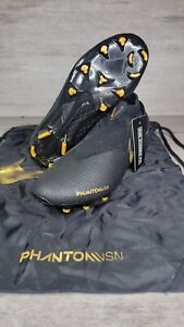 Nike Phantom Vision Elite DF FG Black/Metallic Gold Men s SZ 5.5 AO3262-077 New