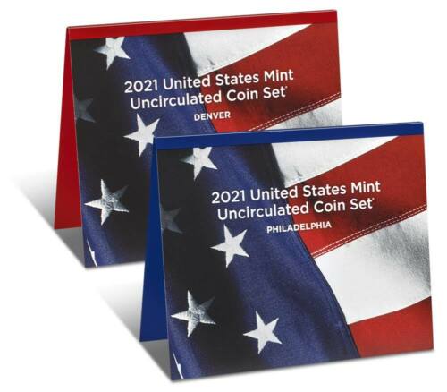 2021 United States Mint Uncirculated Coin Set (21RJ) P&D *In Hand, Ready to Ship