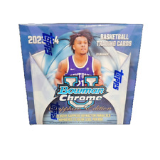 2023-24 Topps Bowman University Chrome Sapphire Basketball Hobby Box
