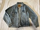 vintage 90s levis denim jacket men's medium great condition 70507-0389