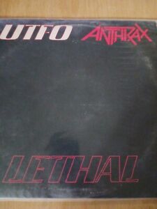 UTFO ANTHRAX Lethal Vinyl Record Hip-Hop Rap R&B Thrash Metal 1987