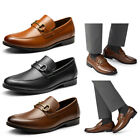 Men's Dress Loafers Slip-on Classic Shoes Business Wedding Shoes Size 8-13