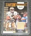 New Listing2023 Drew Brees Absolute Canton Gold Patch /99 Saints HOF CA-2