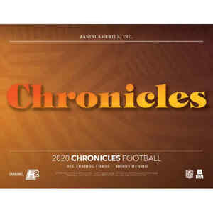 2020 Panini Chronicles Football Hobby Box Factory Sealed -20PAFCHR