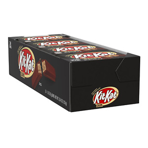 KIT KAT Dark Chocolate Crisp, Bulk, Individually Wrapped Wafer Candy Bars, 1.5