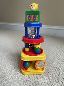 Discovery Toys Stacktivities- 4 Piece Stacking Toy Baby Toddler Therapy Toy