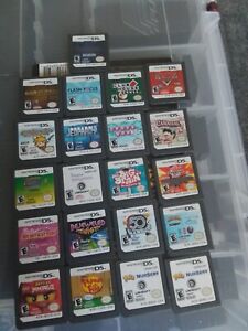 Nintendo DS Wholesale/Clearance Game Lot 21 Different NDS XL 3DS 2DS DSi DS Lite