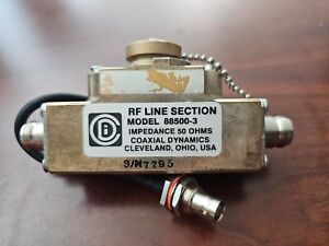Coaxial Dynamics RF Line Section RF Body 88500-3 with Meter BNC Cable