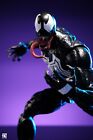 1/12 Painted Customized Venom Comics Head Carved Fit Mafex ML Action Figure