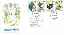 GREAT BRITAIN 1980 WILD BIRD PROTECTION ACT SET OF 4 OFFICIAL FIRST DAY COVER