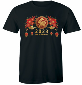 2023 Year of the Rabbit Chinese Lunar New Year Happy New Year T-shirt