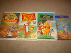 Disney Winnie the Pooh VHS LOT Kids Family Sing A Song with Tigger Halloween Boo