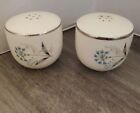Vintage Taylor Smith Taylor  Versatile Blue And  Pink Salt and Pepper Shakers