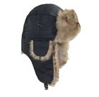 Unisex Men Women Winter Ushanka Trapper Hat Russian Trooper Faux Fur  Ear flap