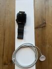 Apple Watch Series 8 45mm Graphite Stainless Steel Case with Milanese Loop (GPS