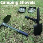 Folding Military Shovel Camping Survival Garden Tool W Compass &Carrying Case US