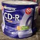 Brand New Sealed Memorex Music CD-R 50 Pack Blank CDs - 52X 700MB 80 Minutes