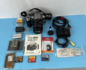 Canon EOS Digital Rebel DS6041 EFS 18-55mm Lens And Extras