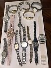 LOT OF 13 WOMANS WATCHES VINTAGE & CONDITION Untested- Cool!