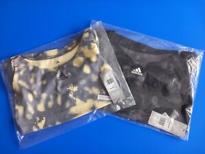 BNWT WOMENS ADIDAS CROP TOP TWIN PACK SIZE MEDIUM. ☆SALE☆ @ £24.99 WITH FREE P+P