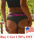 Yes, Daddy SEXY Cute Funny MASTER BD Low Mid Boy short Panties Underwear DDLG US
