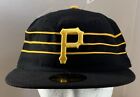 Pittsburgh Pirates Pillbox Cap Hat New Era MLB Authentic Collection Black NEW
