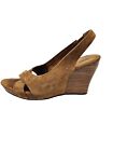 Ugg Hazel Wedge II Stacked Wooden Wedge Slingback Sandals Size 7.5 Women's Shoes