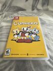 Cuphead Complete w Promo Cards Cartridge Nintendo Switch Tested