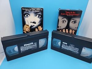 Scream 1 & 2 Lot (VHS Video Tapes) Horror
