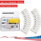 10XDental Orthodontic Brace Mini Roth.022 Hooks 345/Light Cure Brackets Adhesive