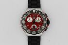 Tag Heuer Formula 1 F1 Mens Watch CAC1112.BT0705 Red Chronograph Black Rubber SS