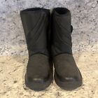 Rugged Exposure Black Snow Winter Calf Boot Insulated Women's Size 9