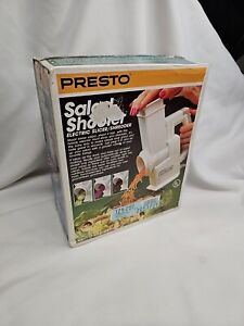 New Presto Salad Shooter Electric Slicer Shredder 1989/1990 Vintage 02910