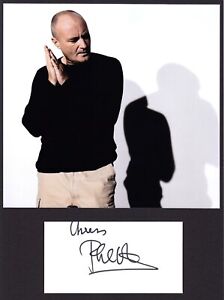 GENESIS PHIL COLLINS RARE AMAZING IN PERSON SIGNED WITH PROOF COA