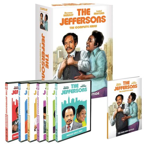 The Jeffersons The Complete Series(DVD, 2020, 33-Disc Set, Seasons 1-11) NEW