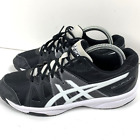 ASICS Women’s Size 8 Gel UpCourt Shoes Black White Sneakers Laced Volleyball