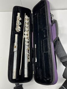 Jupiter JFL-507-II Student Silver Flute w/ Purple Black Hard Case VALUE $$