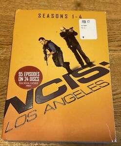 NCIS: Los Angeles LA - Complete Seasons 1-4 DVD TV Series, 24 Discs, 95 Episodes