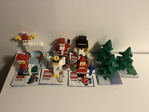 Lego Christmas Polybag Lot 10069 x3, 10068, 10070, 10166, 10079, 10080, 10165
