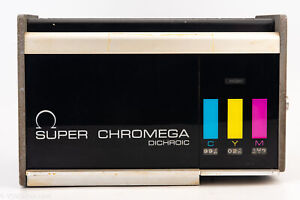 Omega Super Chromega D Dichroic I Darkroom Photo Enlarger Lamphouse Head AS-IS