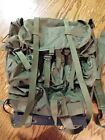 US MILITARY BACKPACK WITH METAL FRAME ALICE PACK FAIR CONDITION