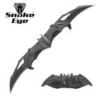 Double blade Batman knife silver or black color blades spring assisted quickopen