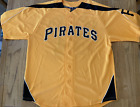 PITTSBURGH PIRATES Roberto Clemente #21 Majestic Cooperstown MLB Jersey L Large