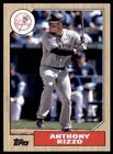2022 Archives Base #299 Anthony Rizzo - New York Yankees