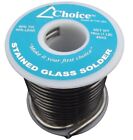 60/40 SOLDER Choice Brand One Pound Spool Stained Glass Supplies Lead Tin