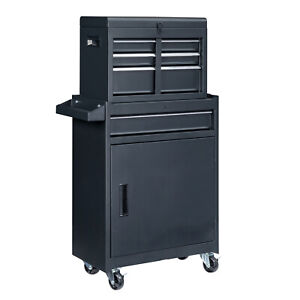 Rolling Tool Chest with Drawers Tool Organization Box Storage Cabinet for Garage