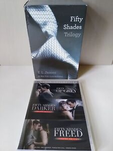 Fifty Shades of Grey Book Set and Movie Collection